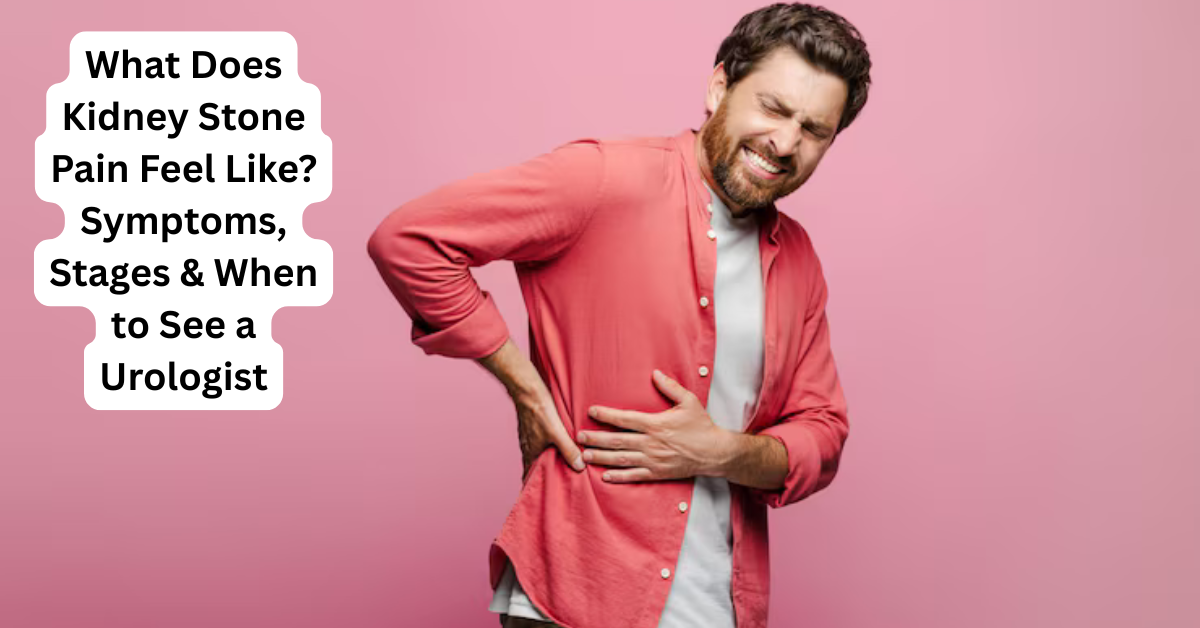 What Does Kidney Stone Pain Feel Like? Symptoms, Stages & When to See a Urologist