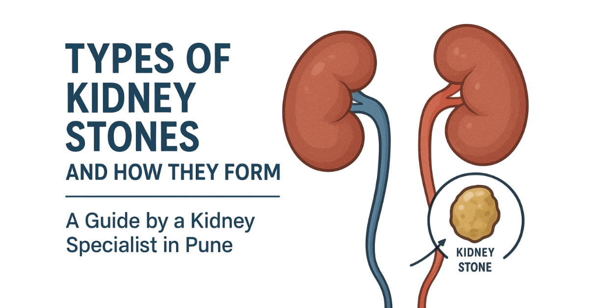 Types of Kidney Stones and How They Form – A Guide by a Kidney Specialist in Pune