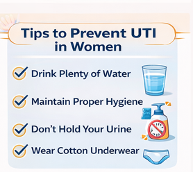 “Tips to prevent urinary tract infections in women”
