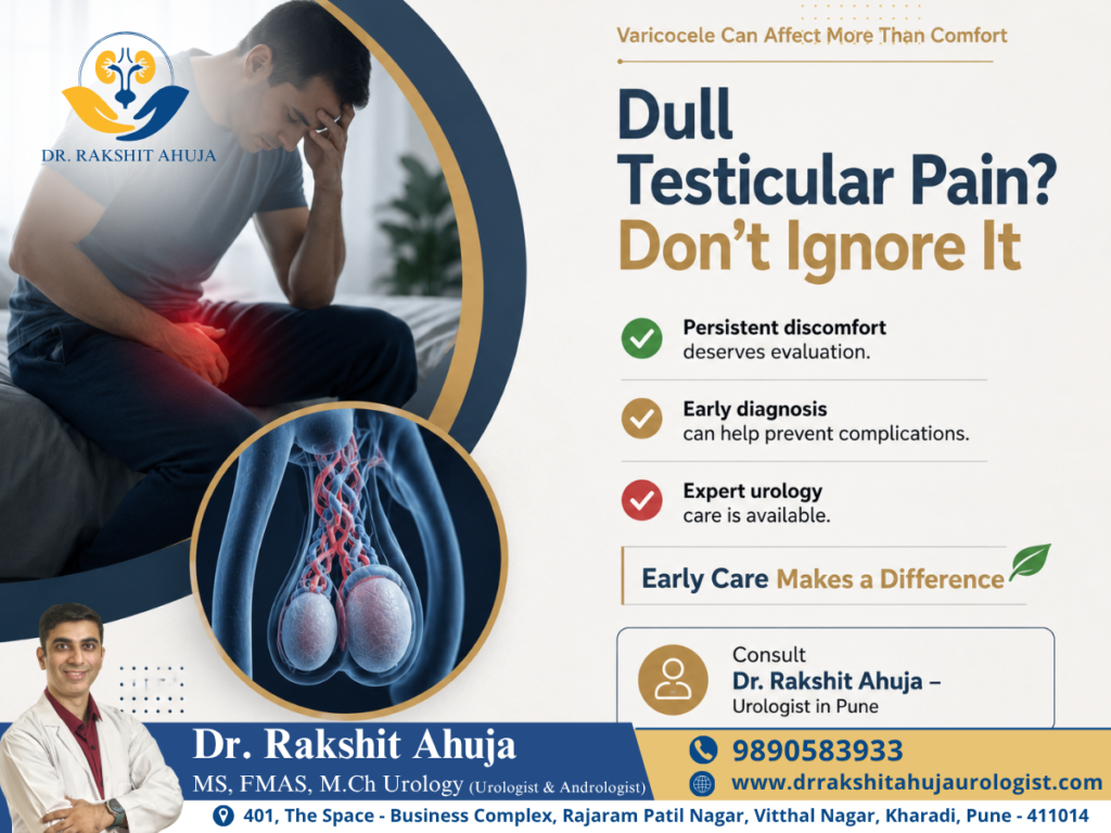 Dr. Rakshit Ahuja – Urologist In Pune Varicocele awareness