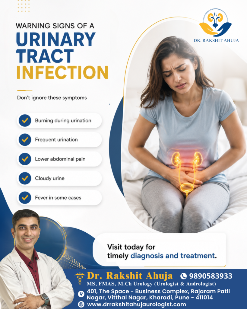 UTI warning signs and symptoms